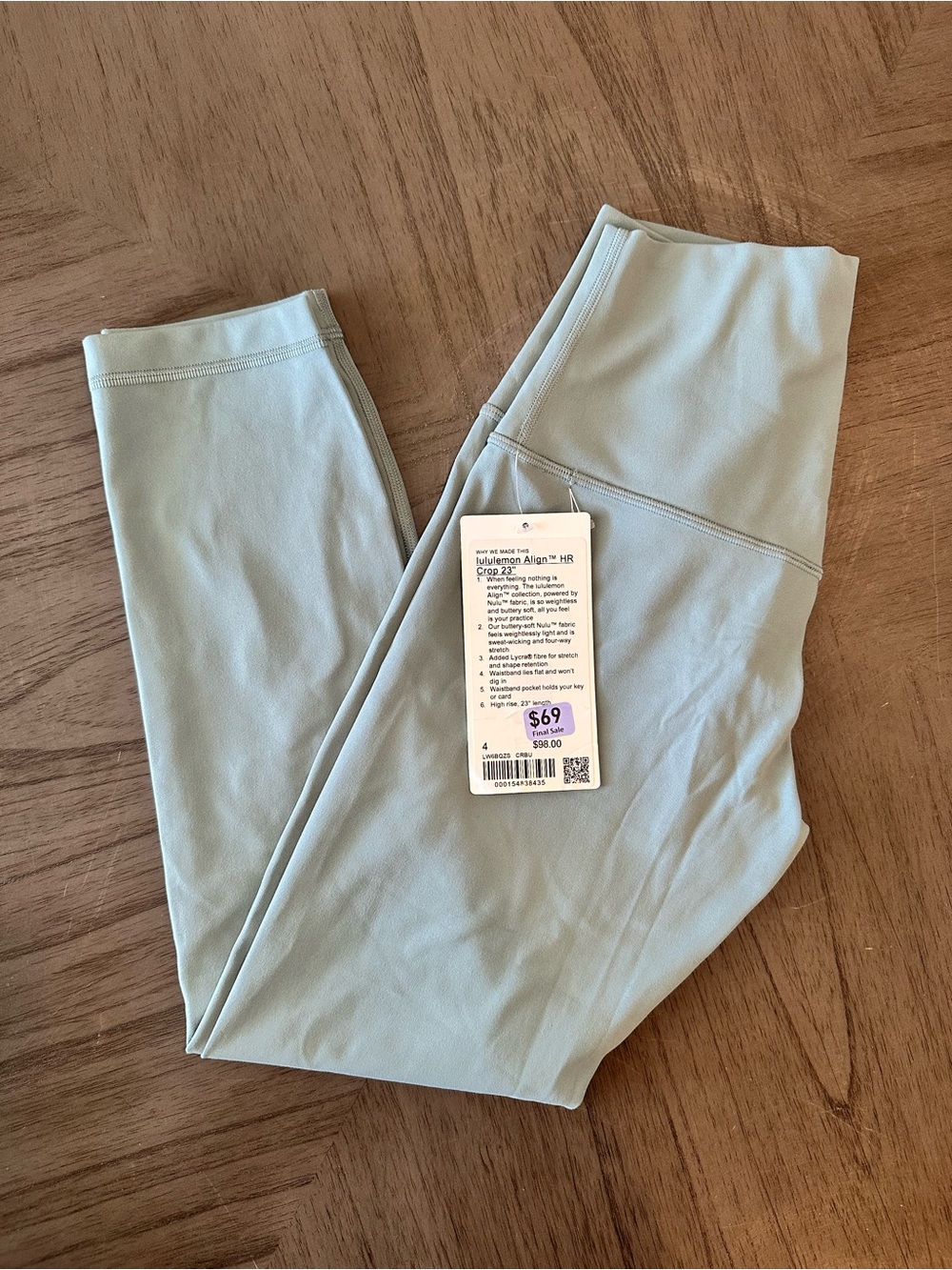 lululemon athletica Kids High-Rise Leggings - Light Sage